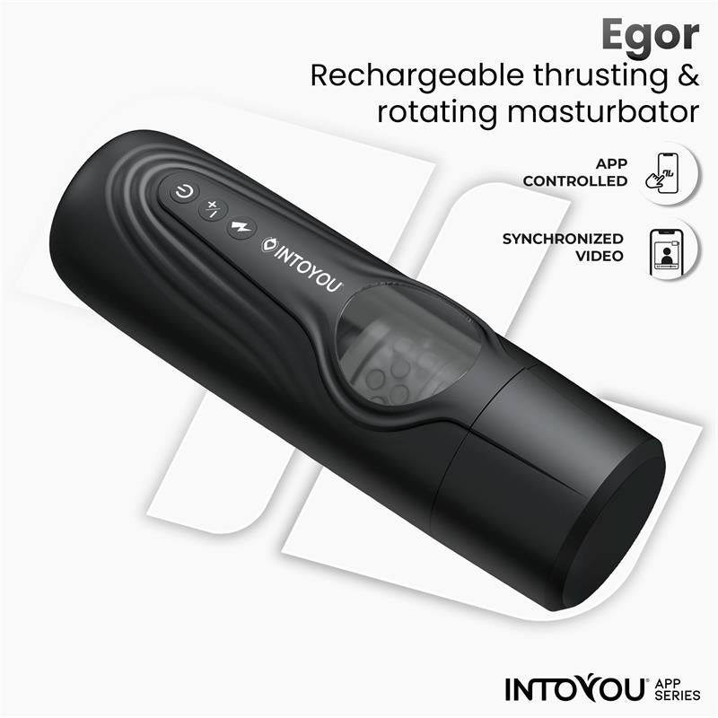 Egor Masturbador Masculino con Rotación y Thrusting con APP
