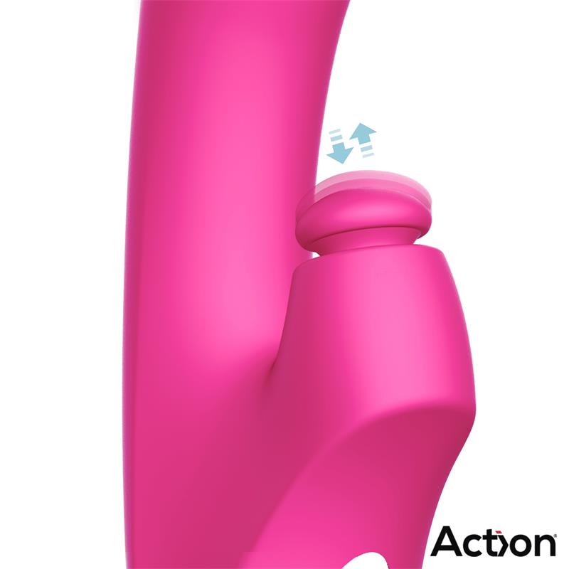 Enles Vibrador con Beating Ball, Thrusting y Función de Calor 4