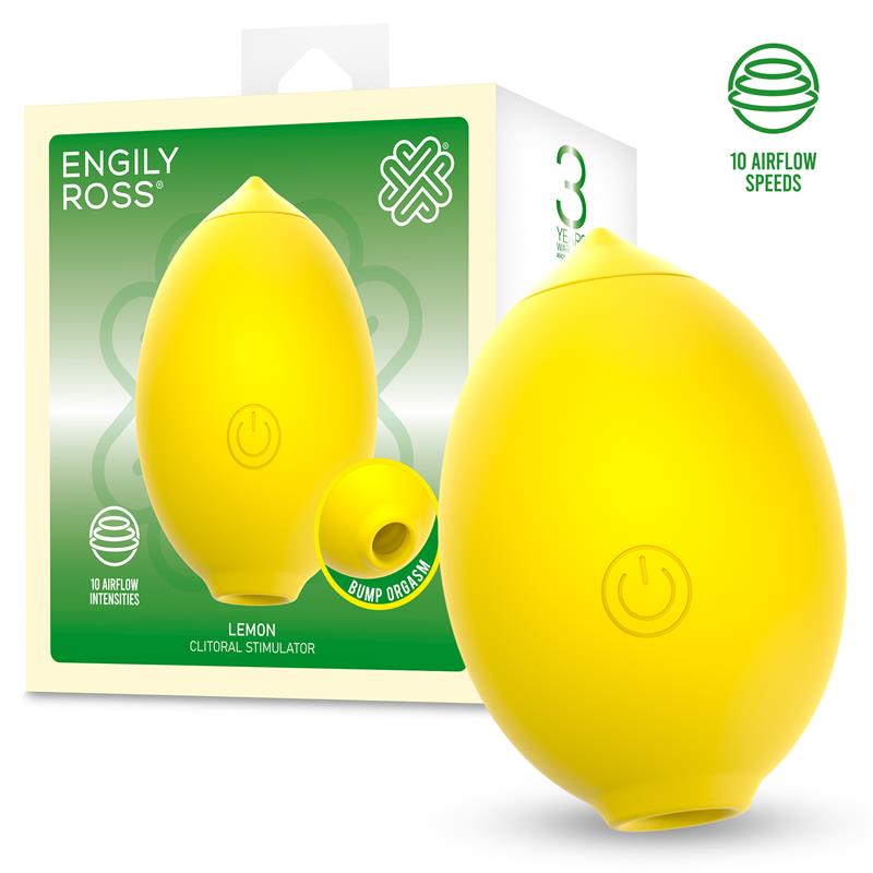 Lemon estimulador de clítoris con succión