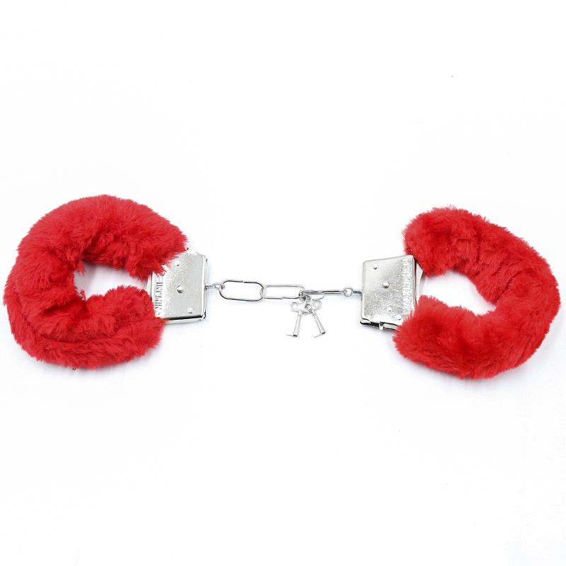 Esposas de Metal para Muñecas con Pelo Rojo 3