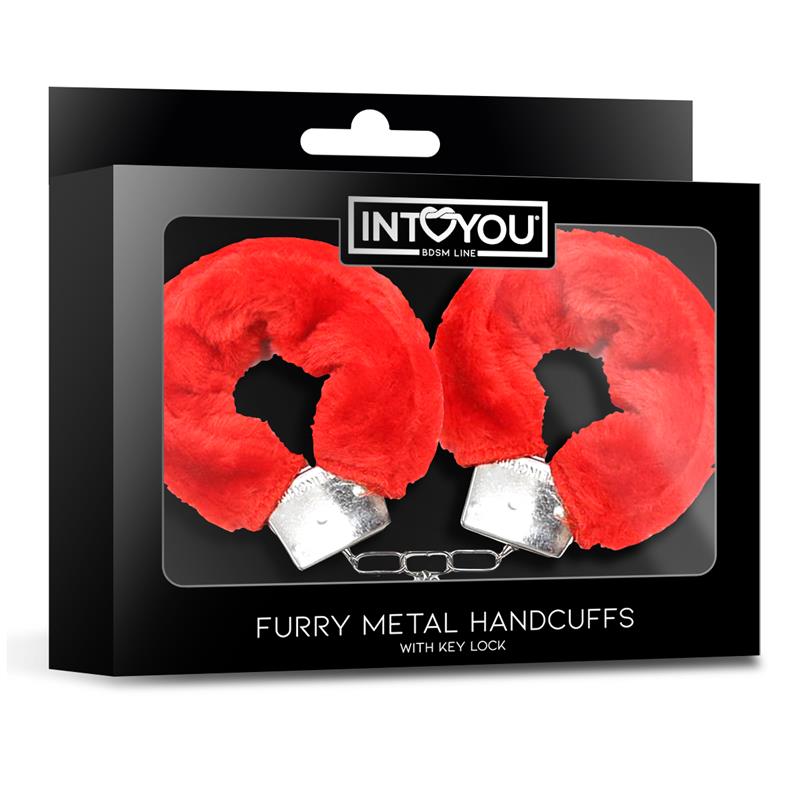 Esposas de Metal para Muñecas con Pelo Rojo 10