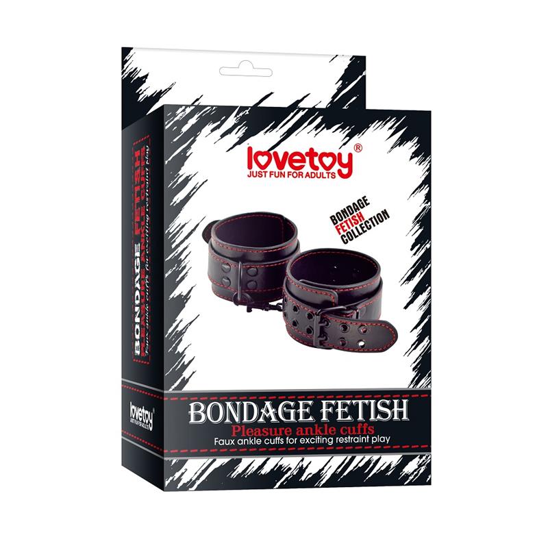 Esposas de Tobillos Bondage Negro 7