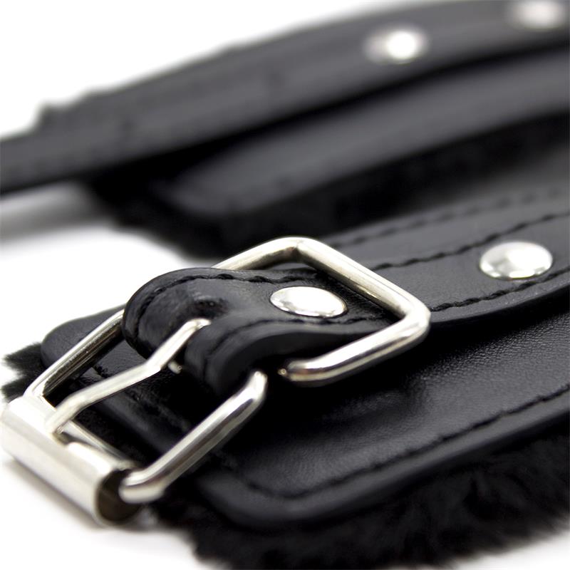 Esposas para Tobillos con Interior Acolchado 35 cm Negro 2