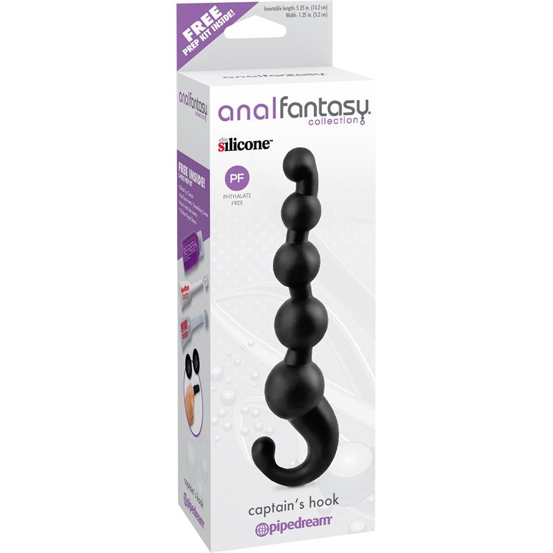 Estimulador Anal Captains Hook Negro