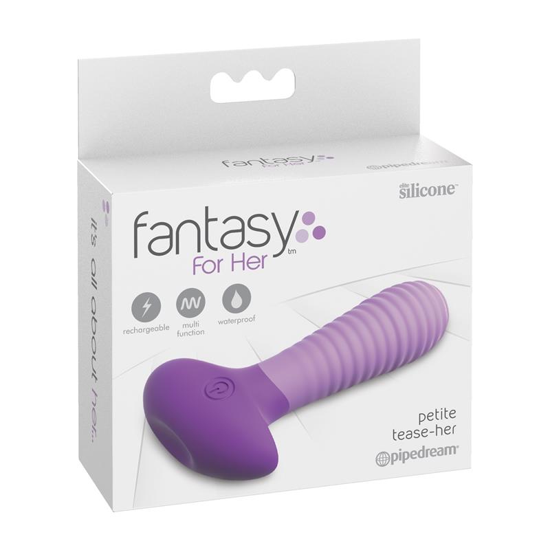 Estimulador Anal Silicona USB Petite Tease-Her