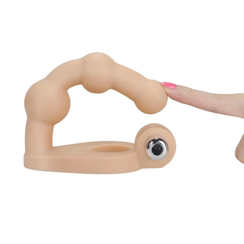 Estimulador Anal The Ultra Soft Bead 6 con Vibración Natural 3