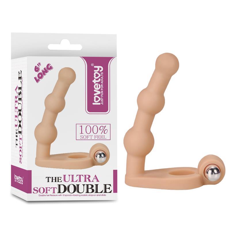Estimulador Anal The Ultra Soft Bead 6 con Vibración Natural 7