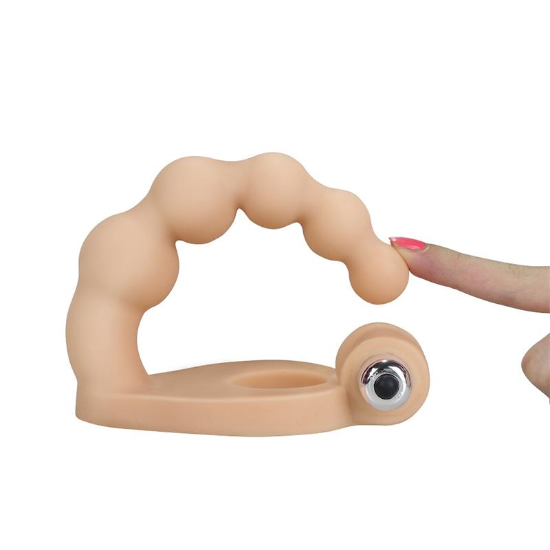 Estimulador Anal The Ultra Soft Bead 6.5 con Vibración Natural 3