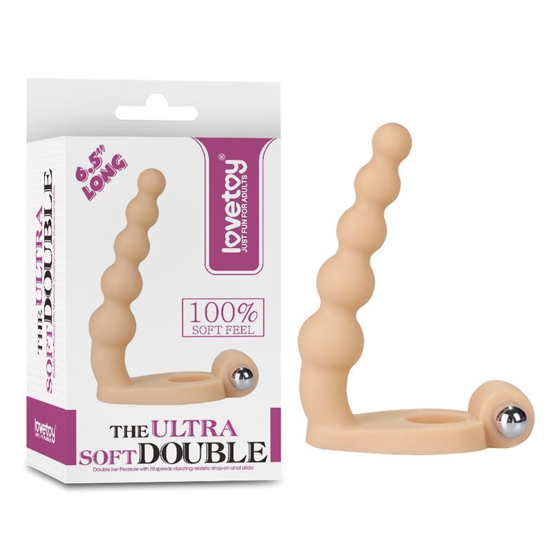 Estimulador Anal The Ultra Soft Bead 6.5 con Vibración Natural 7