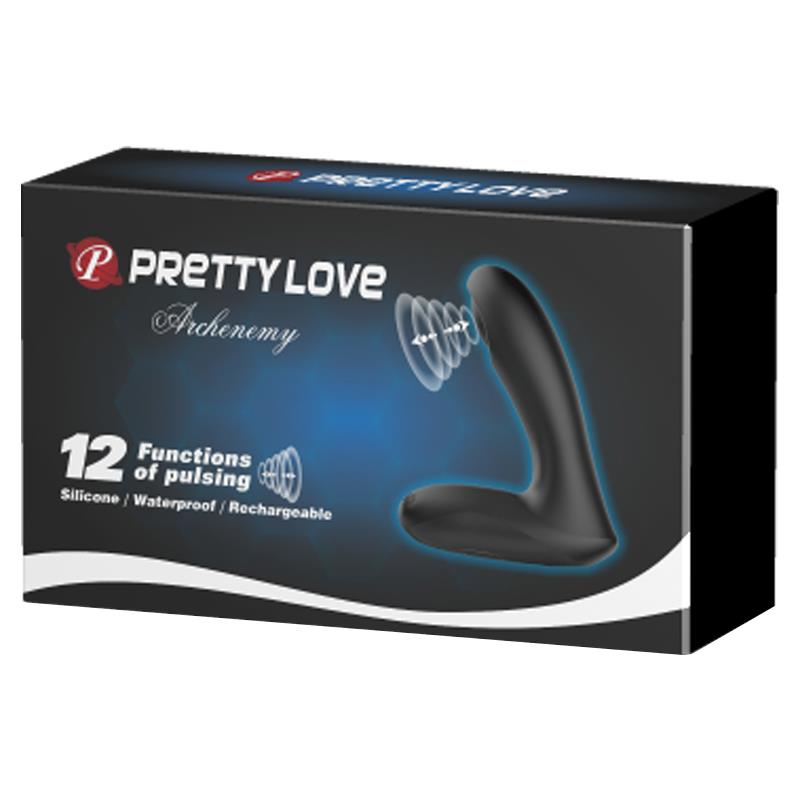 Estimulador Anal y Prostático Archenemy Pulsing USB Silicona 4