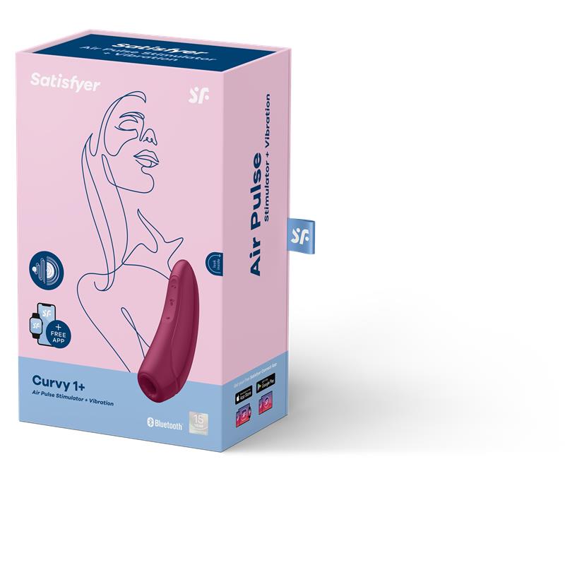 Estimulador Curvy 1+ Rose Red 6