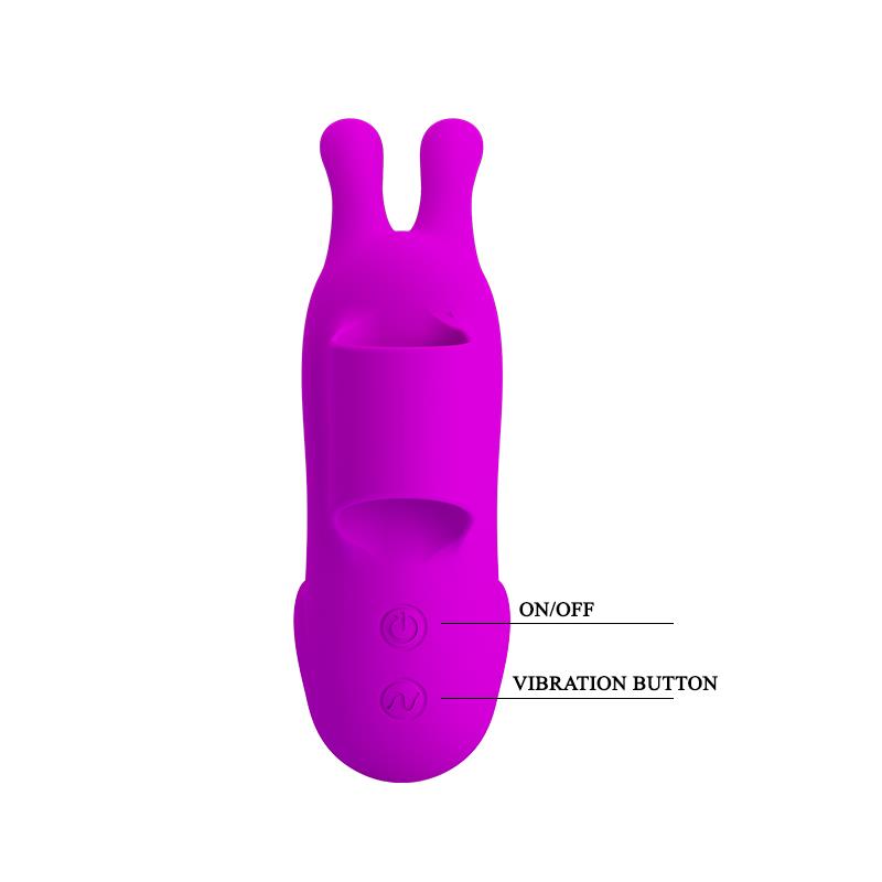 Estimulador Finger Bunny USB Silicona 4