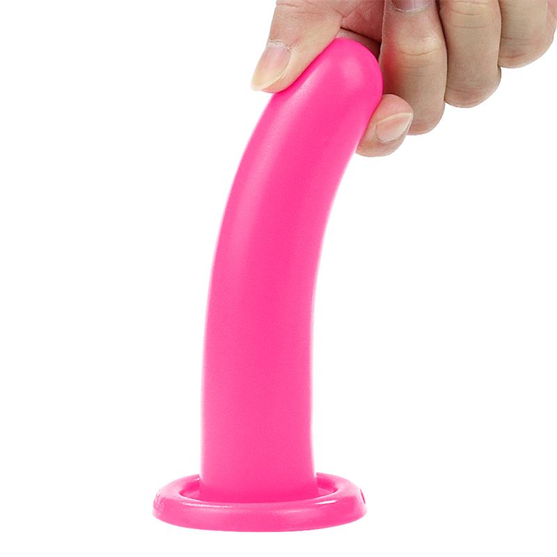 Estimulador Holy Dong 5.5 Silicona Líquida Rosa 5