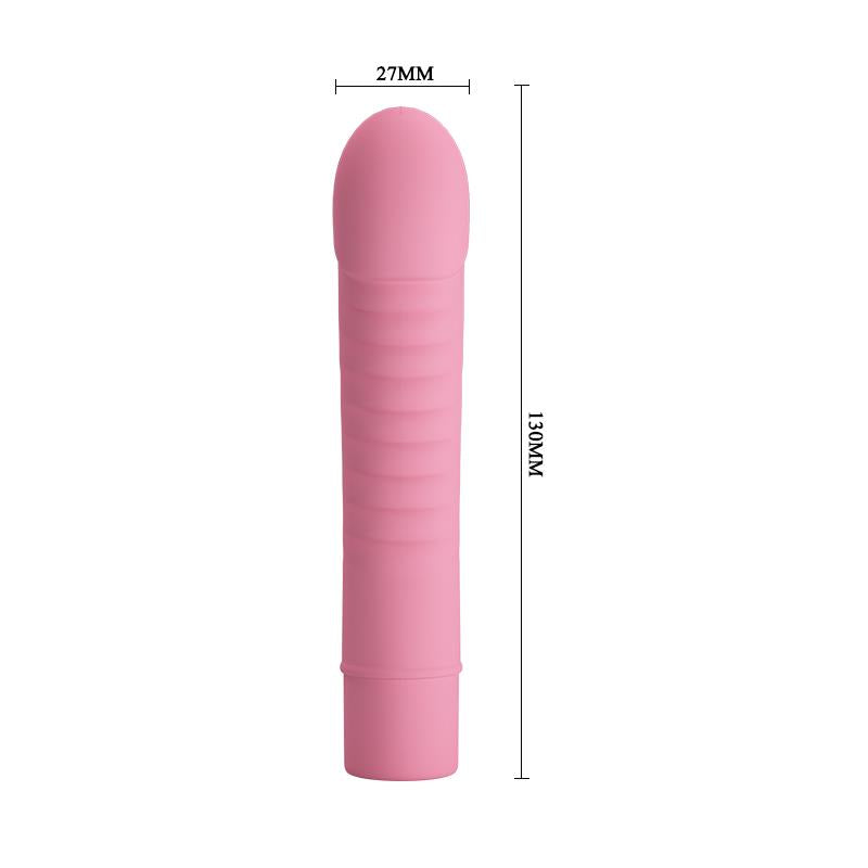 Estimulador Mick Silicona Rosa 8