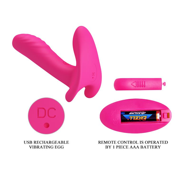 Estimulador para Parejas control Remoto USB 9