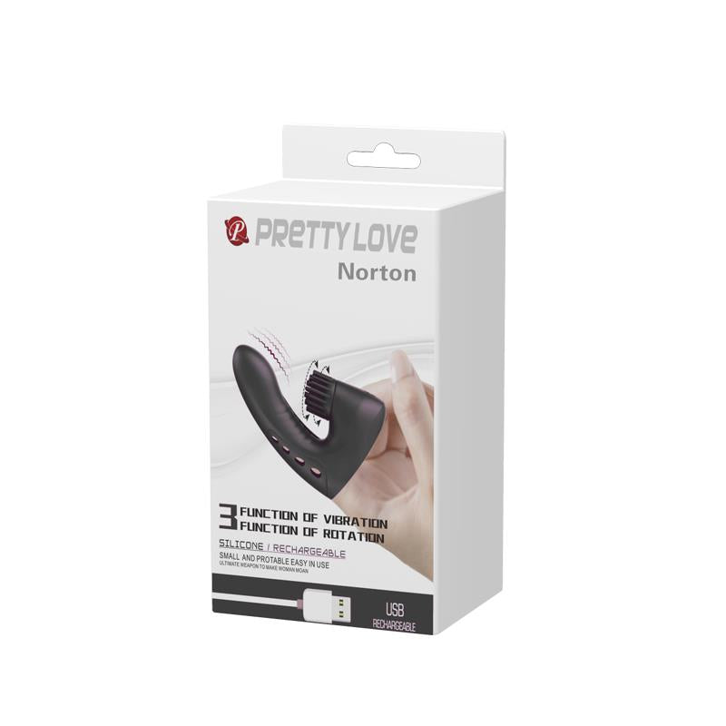 Estimulador Rotación Magic Drill USB Silicona 9
