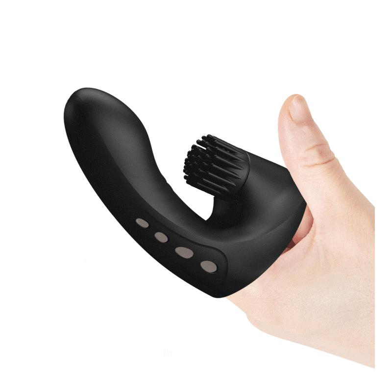 Estimulador Rotación Magic Drill USB Silicona 2