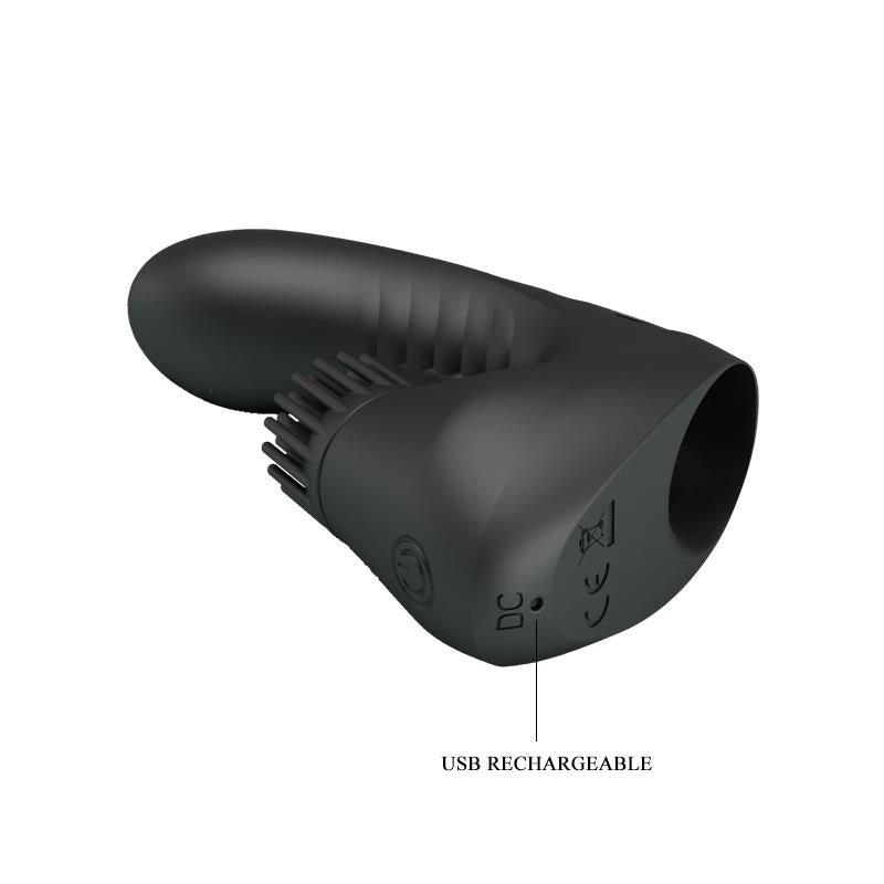 Estimulador Rotación Magic Drill USB Silicona 6