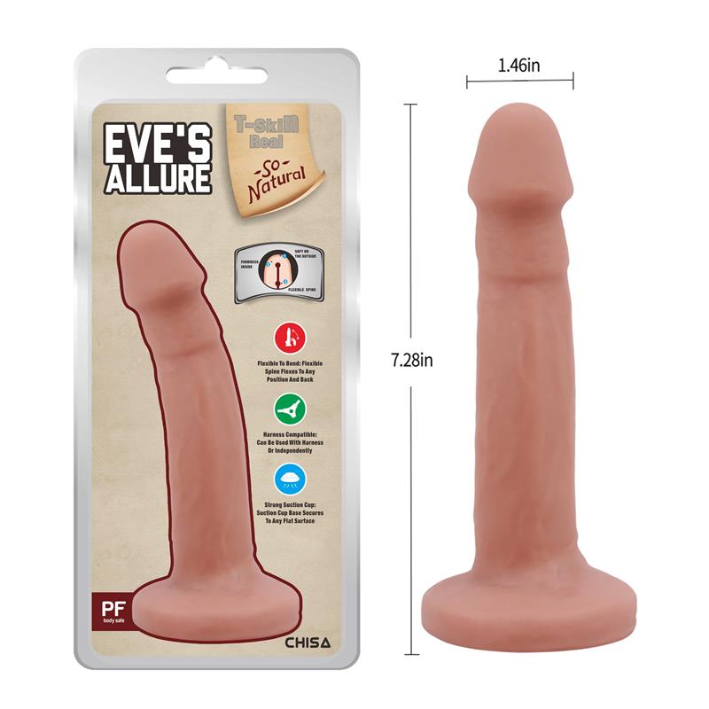 Eves Allure Dildo Dual Density 18.5cm
