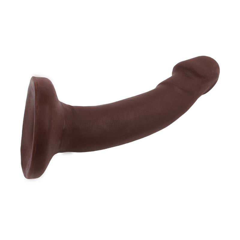 Eves Allure Dildo Dual Density Marrón 18.5cm