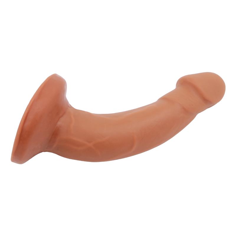 Eves Alluree Dildo Dual Density Bronceado 18.5cm