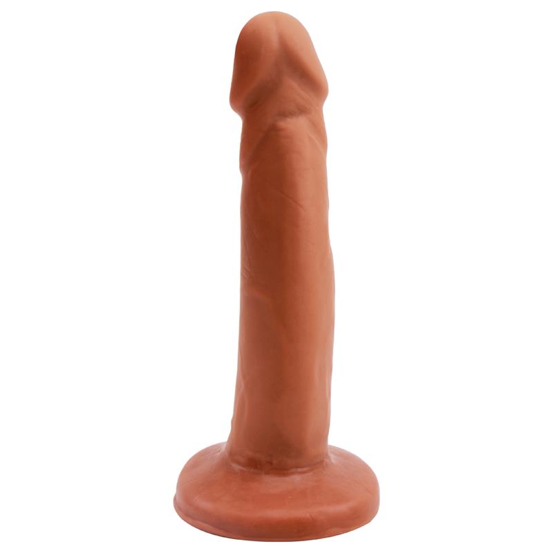 Eves Alluree Dildo Dual Density Bronceado 18.5cm