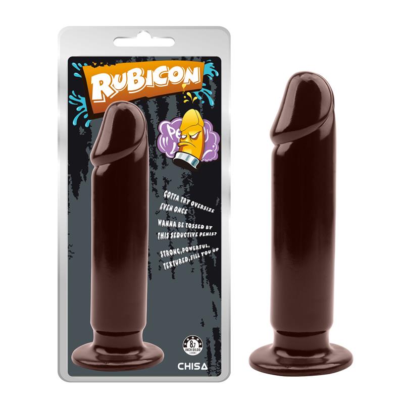 Evil Dildo Plug Anal XL 8.7 - 22cm Marrón