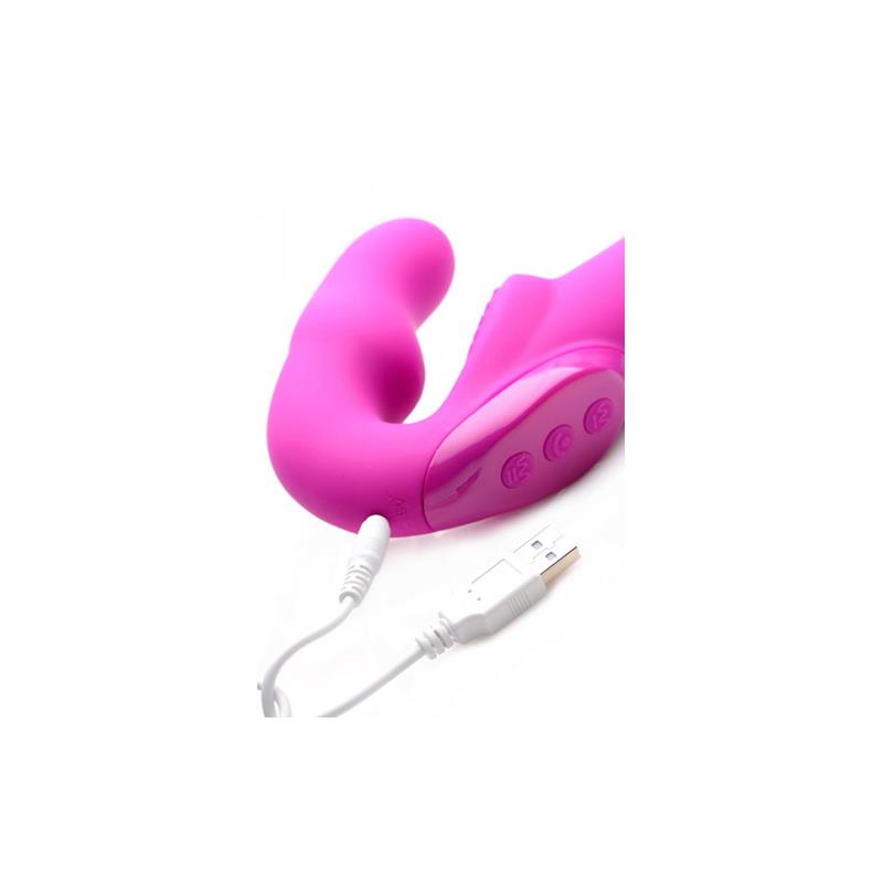 Evoke Vibrador Doble Rosa 4
