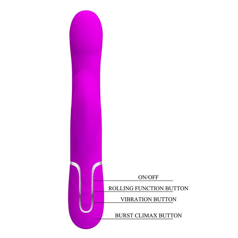 Falin Rolling Vibrador con Bolas Rotatorias USB 8