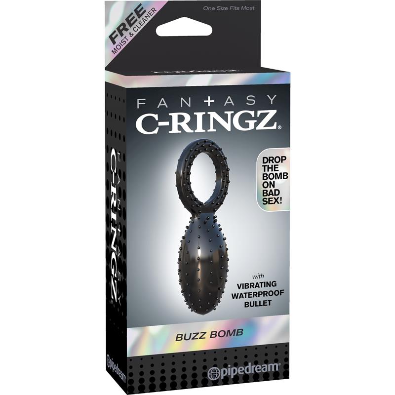 Fantasy C-Ringz Anillo Buzz Bomb Negro