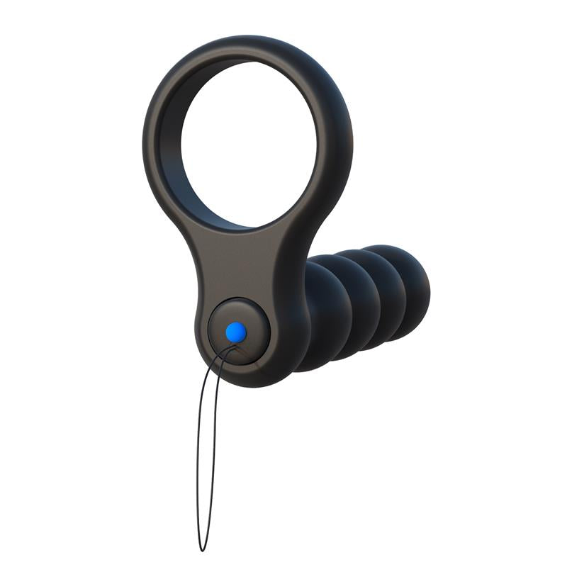 Fantasy C-Ringz Anillo Doble Penetrador con Control Remoto Color Negro
