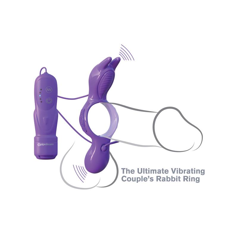 Fantasy C-Ringz Anillo para Él y para Ella Ultimate Rabbit Púrpura