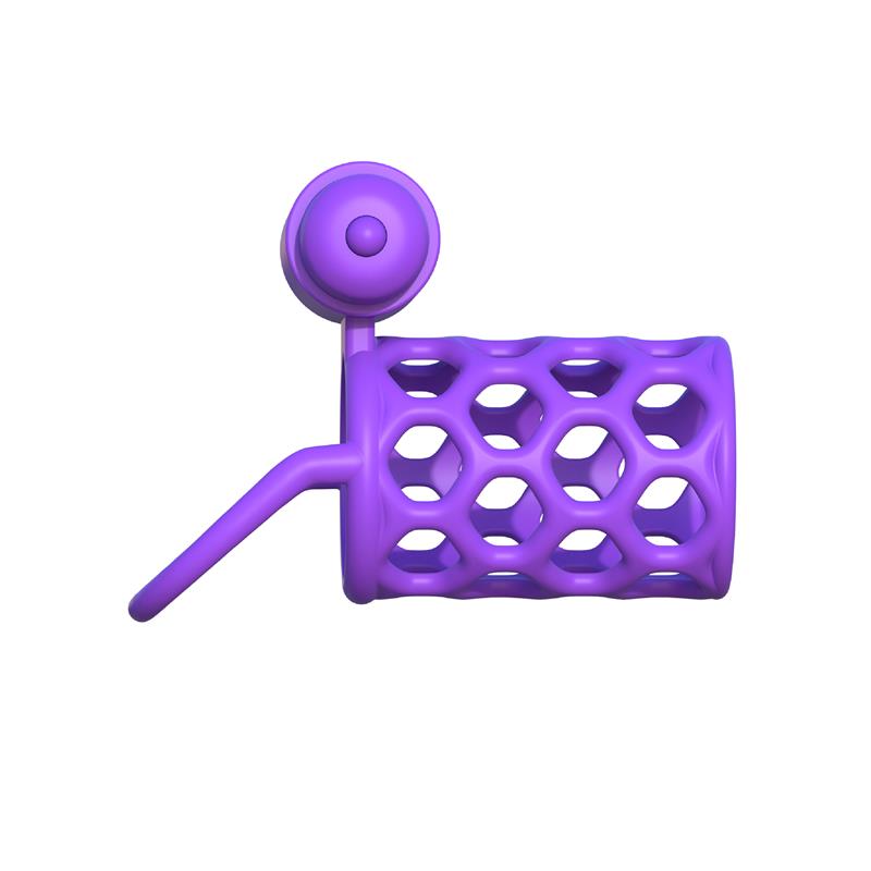 Fantasy C-Ringz Anillo Vibrador Jaula para Parejas Púrpura