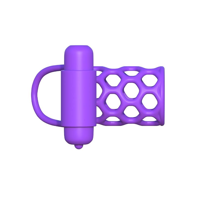 Fantasy C-Ringz Anillo Vibrador Jaula para Parejas Púrpura