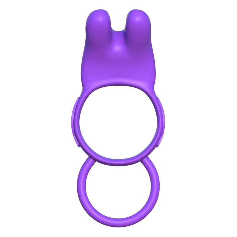 Fantasy C-Ringz Anillo Vibrador Rabbit Doble Púrpura