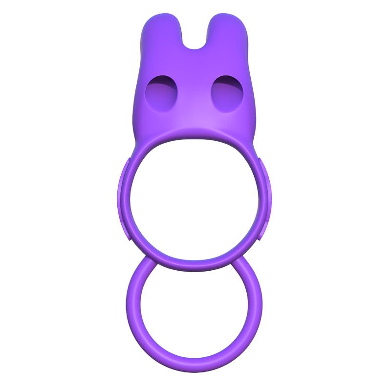 Fantasy C-Ringz Anillo Vibrador Rabbit Doble Púrpura