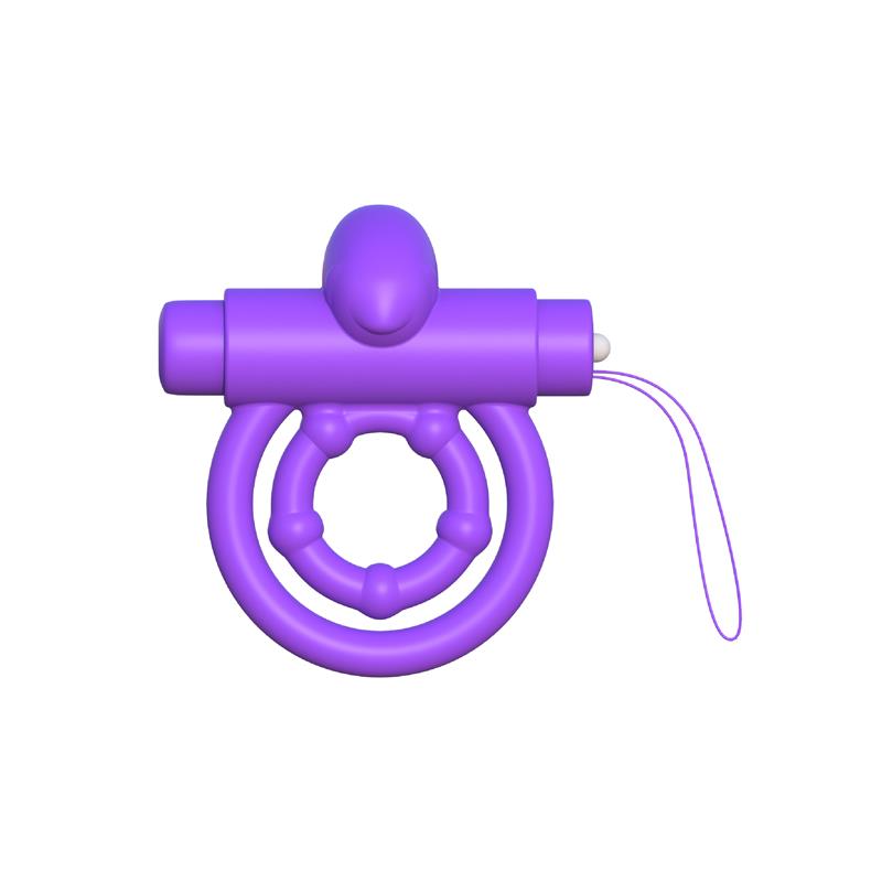 Fantasy C-Ringz Aro con Control Remoto Rabbit Púrpura