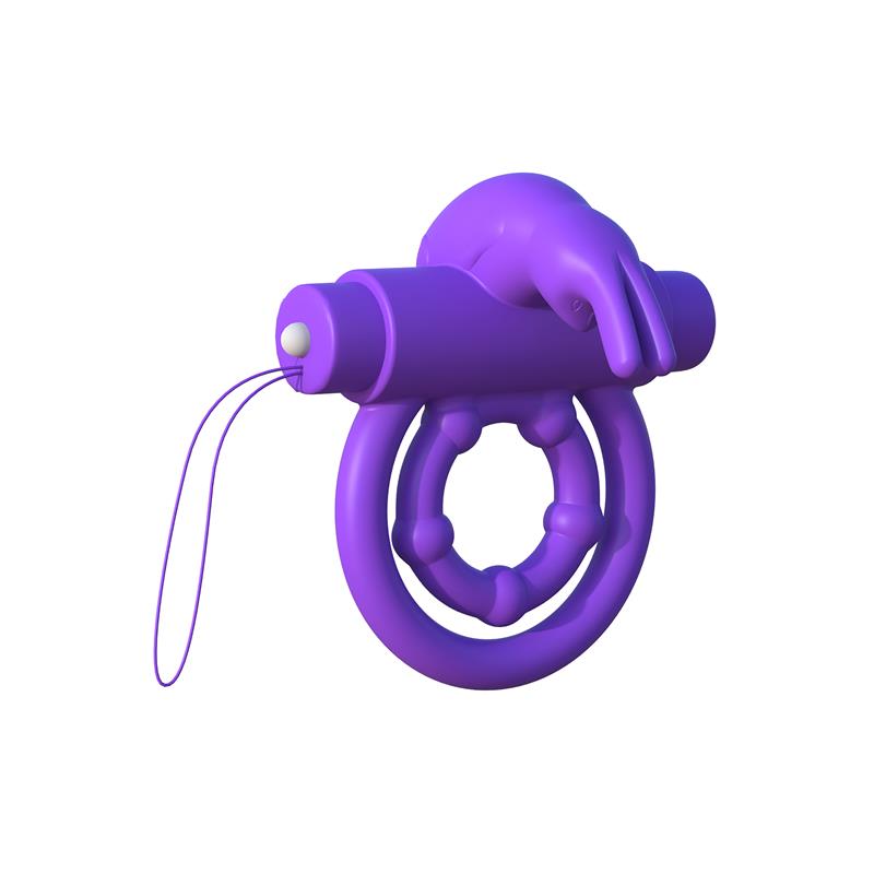 Fantasy C-Ringz Aro con Control Remoto Rabbit Púrpura