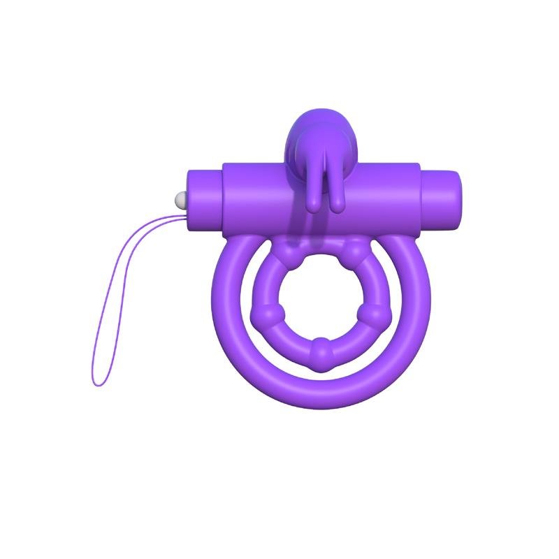 Fantasy C-Ringz Aro con Control Remoto Rabbit Púrpura
