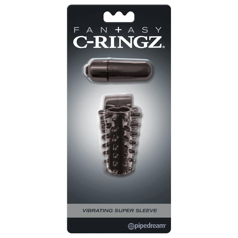 Fantasy C-Ringz Super Jaula Vibradora Negra