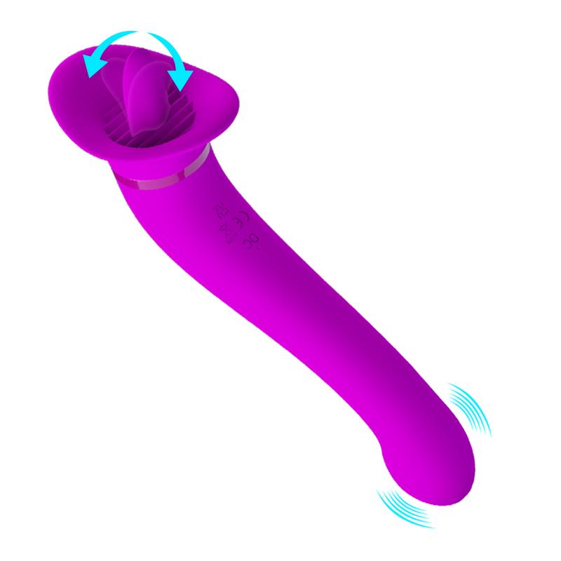 Faust Vibrador con Lengua Estimuladora USB 2