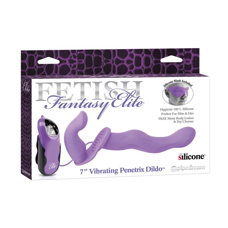 Fetish Fantasy Elite 17, 80 cm Penetrix Dildo Vibrador Púrpura
