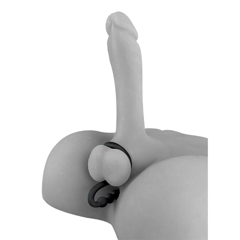 Fetish Fantasy Elite Perlas Anales con Anillo Testicular Negro