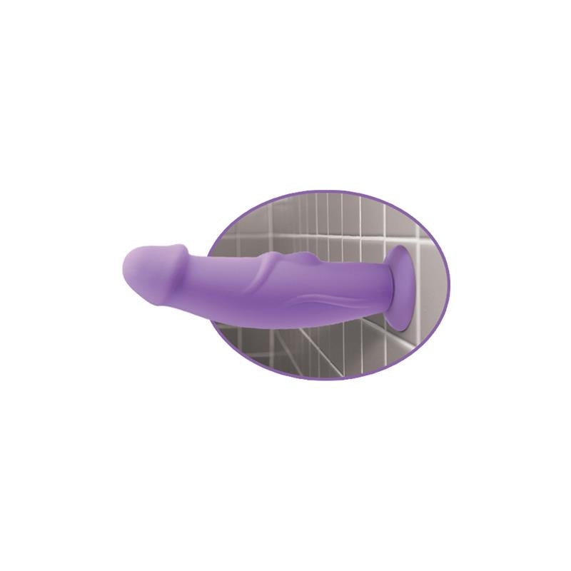 Fetish Fantasy Elite Vibrating 15,2 cm Dildo Púrpura