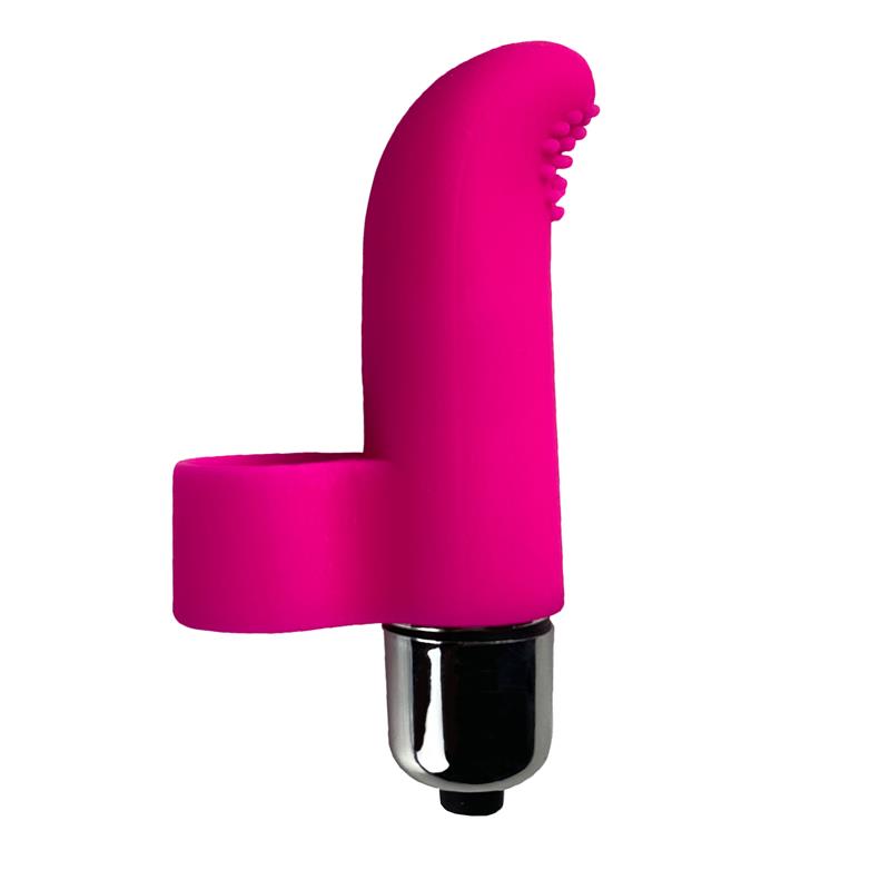 Fingy Bala Vibradora para el Dedo Silicona Rosa 4