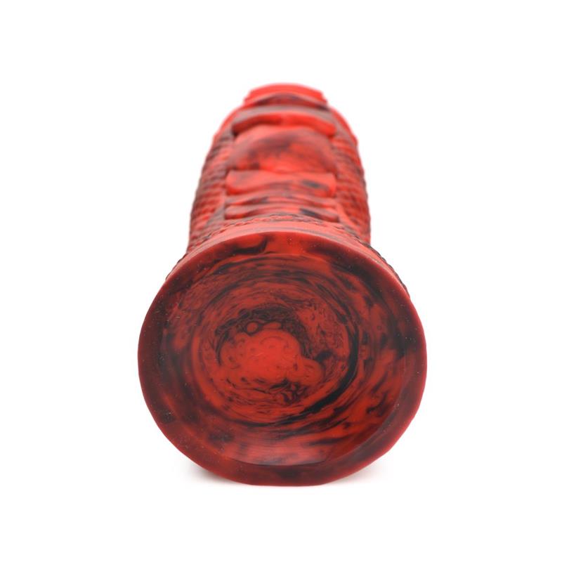 Fire Dragon Red Scaly Dildo Dragón