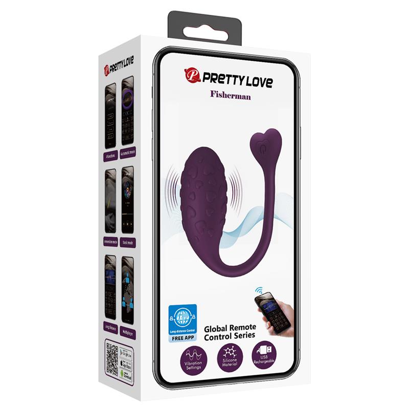 Fisherman Huevo Vibrador con APP 19
