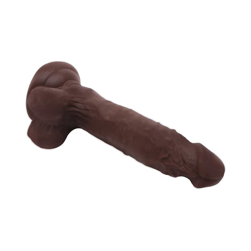 Flatterer Dildo dual Density Marrón 18.6cm