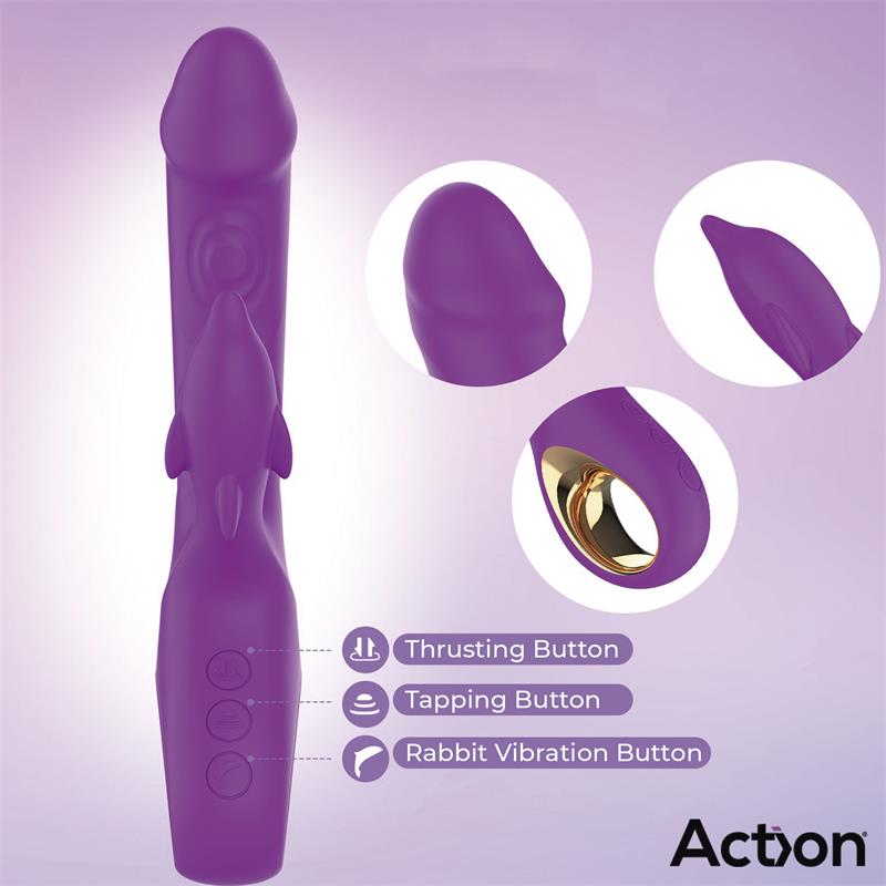 Fliper Vibrador con Thrusting y Doble Pulsación 3 Motores 6