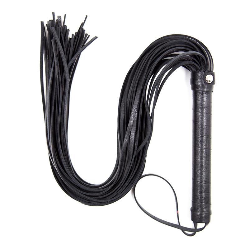 Flogger Mango de Metal 69 cm Negro 3